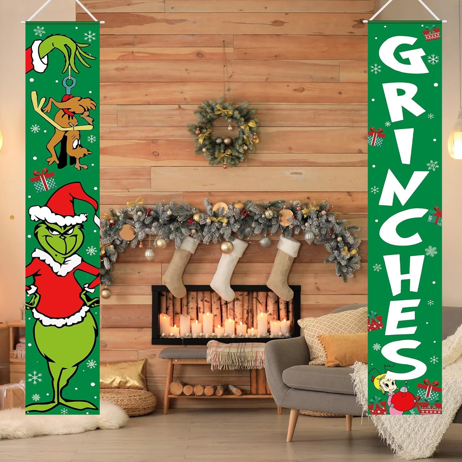 1752349971 christmas decorations christmas decor banner xmas porch door sign welcome banner for indoor outdoor wall home.jpg