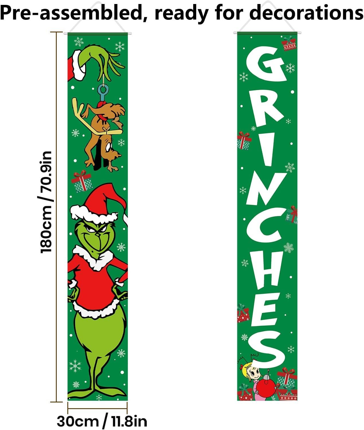 1752349974 christmas decorations christmas decor banner xmas porch door sign welcome banner for indoor outdoor wall home.jpg