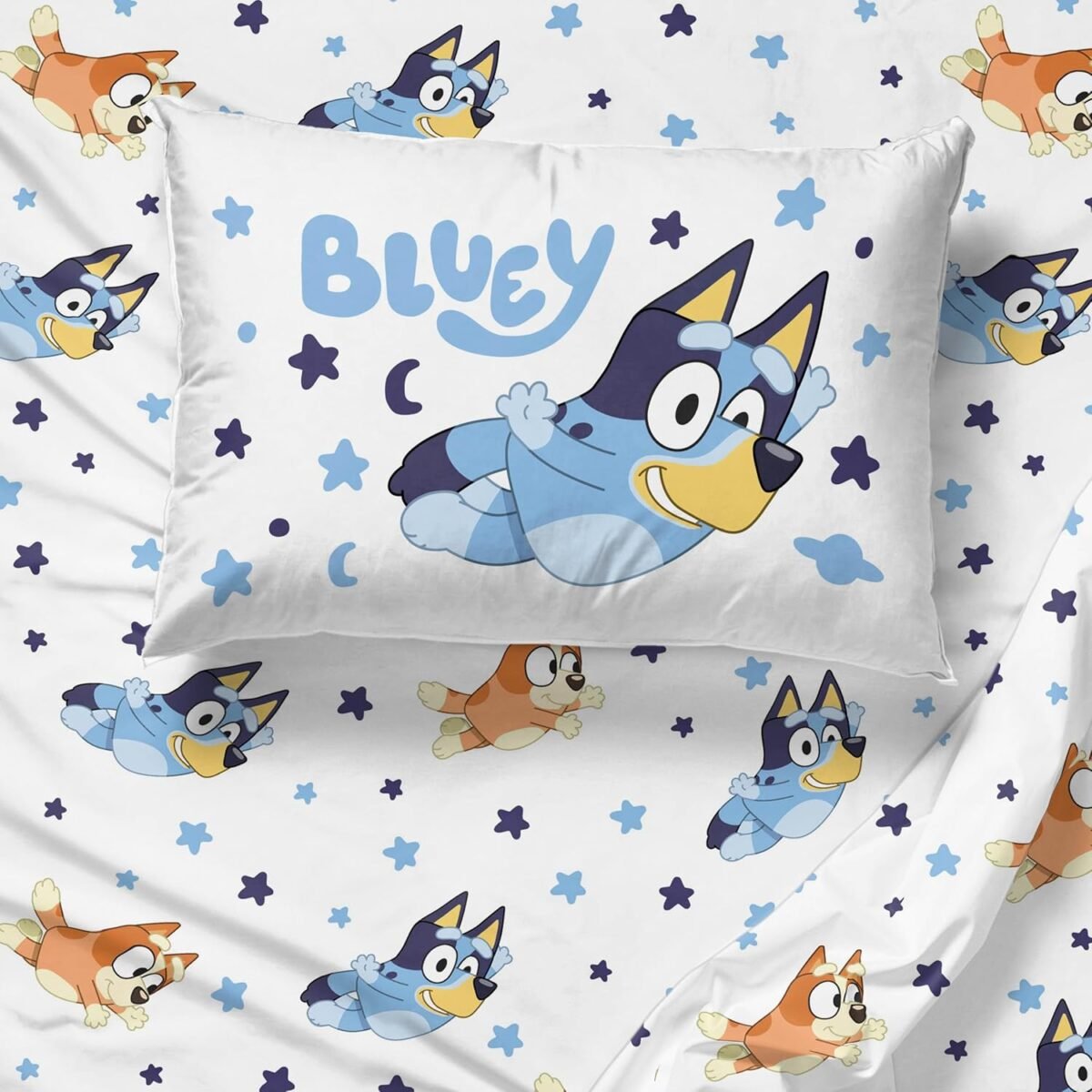 1752359470 jay franco bluey bingo twin comforter set 5 piece bed set includes sheet set pillow covers super soft clouds stars kids bedding.jpg