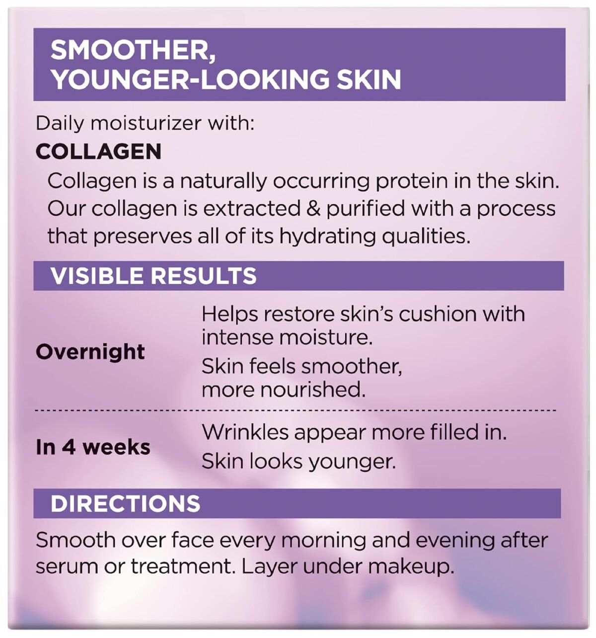 1752437906 loreal paris collagen daily face moisturizer anti aging face cream to reduce wrinkles and provide intense hydration 1.7 oz.jpg