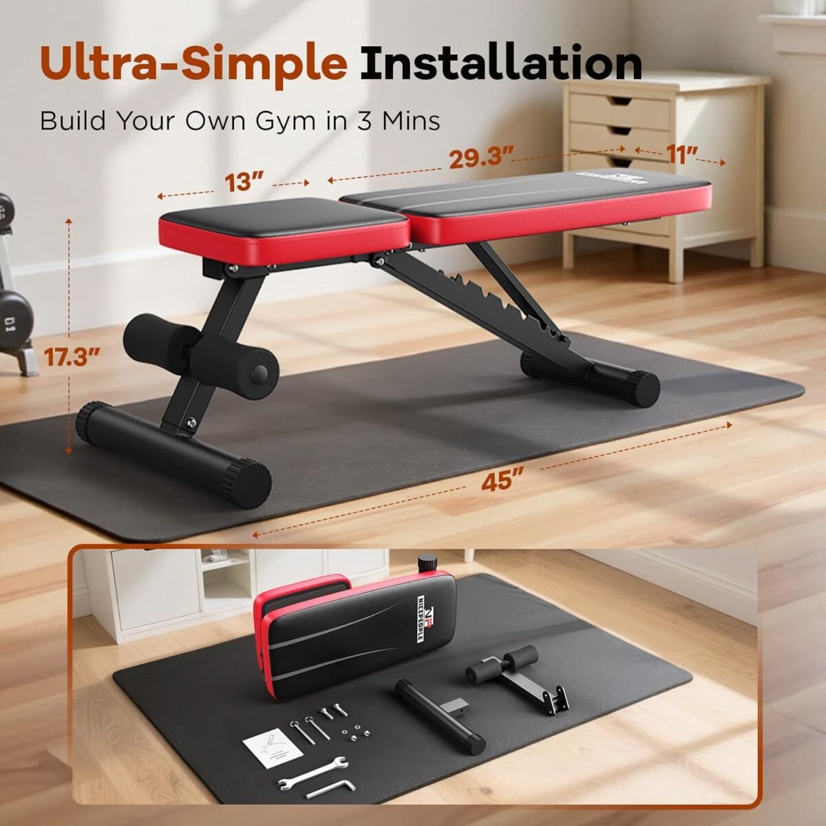 1752466076 basic weight bench for home gym foldable workout bench with 8 backrests 660lbs weight capacity adjustable bench.jpg