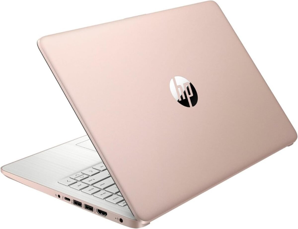 1752495026 hp essential laptop 14 hd display intel celeron n4120 16gb ram 64gb emmc webcam hdmi wi fi rj 45 1 year office 365 windows 11 home rose gold.jpg