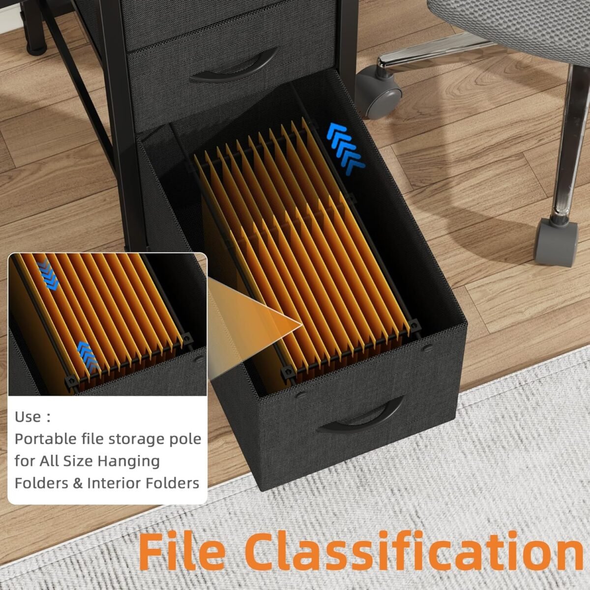 1752496830 63 office desk with 6 fabric file drawers file drawer organization computer work desk study writing table home office workstation black.jpg