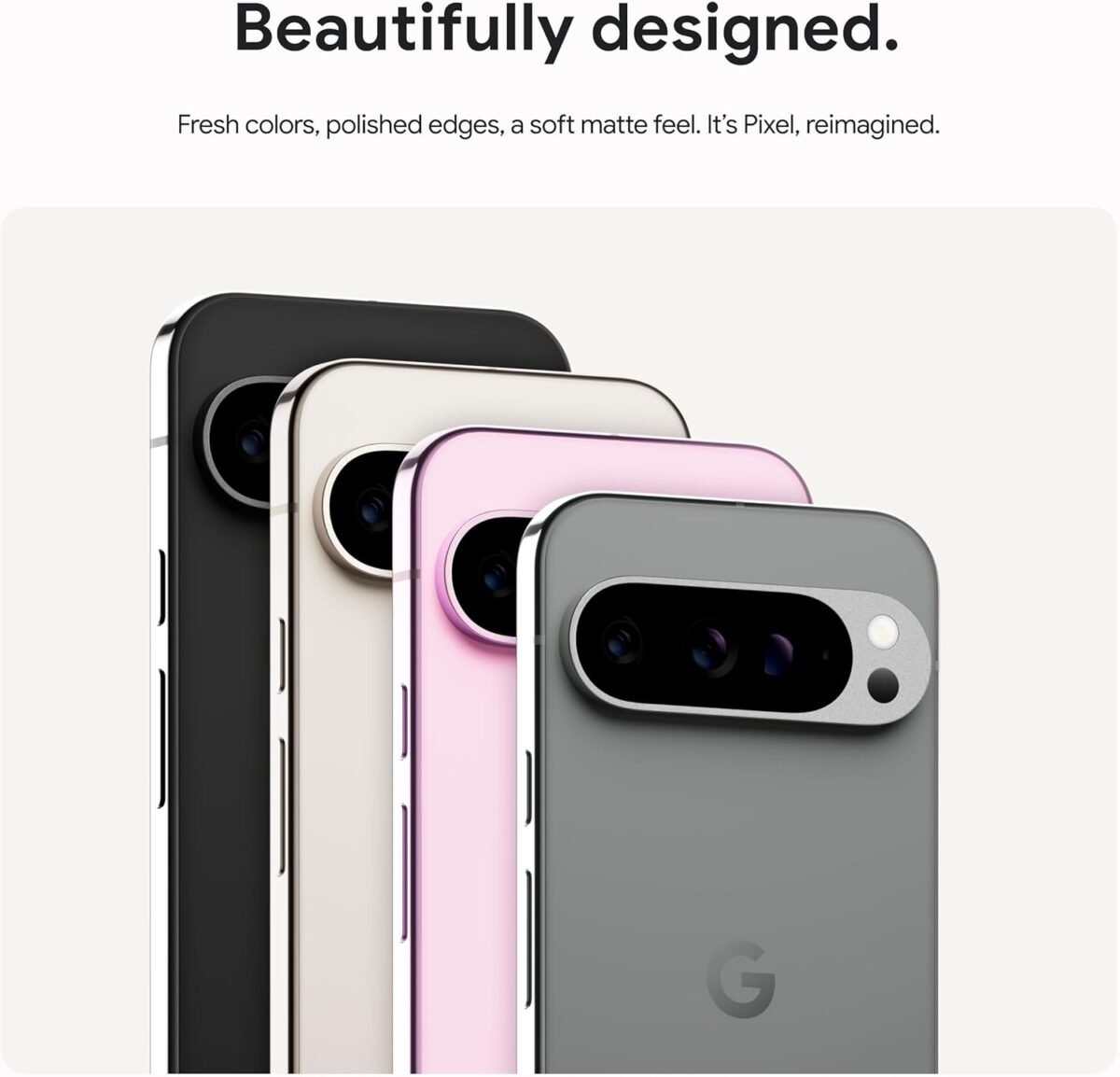 1752499433 google pixel 9 pro xl unlocked android smartphone with gemini triple rear camera system 24 hour battery and 6.8 super actua display hazel 128 gb.jpg