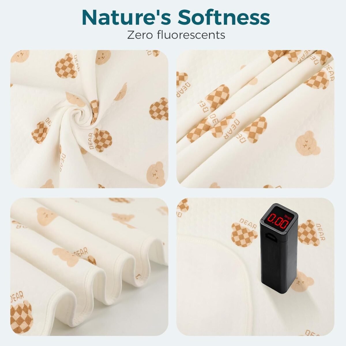 1752504053 waterproof crib pad washable baby cotton changing pads39x271 pack pee proof mattress cover toddler bed toddler mattress.jpg