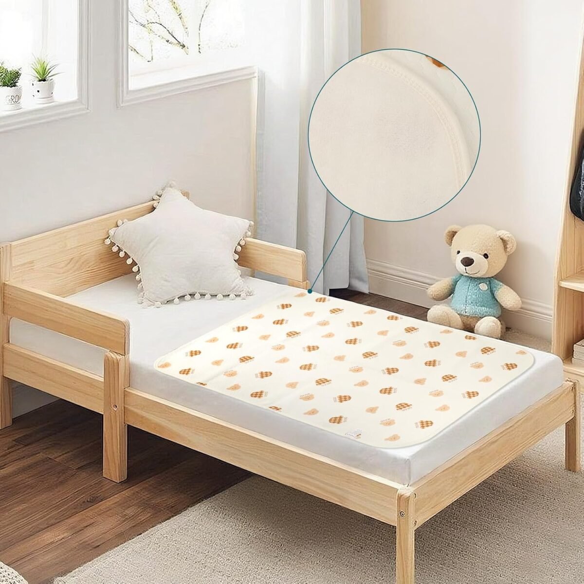 1752504054 waterproof crib pad washable baby cotton changing pads39x271 pack pee proof mattress cover toddler bed toddler mattress.jpg