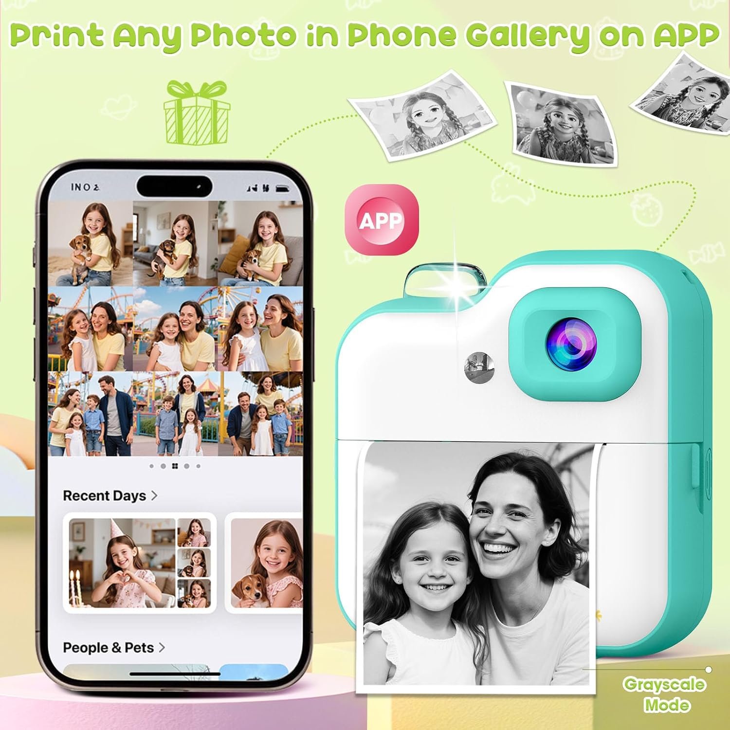 1752506547 kids camera instant print 1080p uhd video instant camera for kids with anime filters portable toy for 4 5 6 7 8 9 10 year old girls boys birthday gift green.jpg