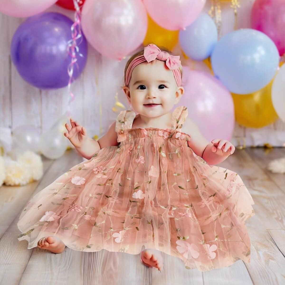 1752507910 grnshts toddler baby girl tutu dress sleeveless floral print tulle dress little girl princess dresses with flower headband.jpg