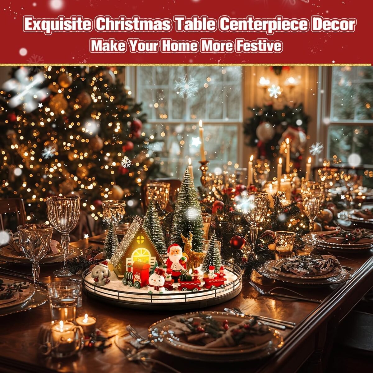 1752517694 12 pcs oak wooden lazy susan winter table top decor set with christmas ornaments santa trees snowman holiday centerpieces.jpg