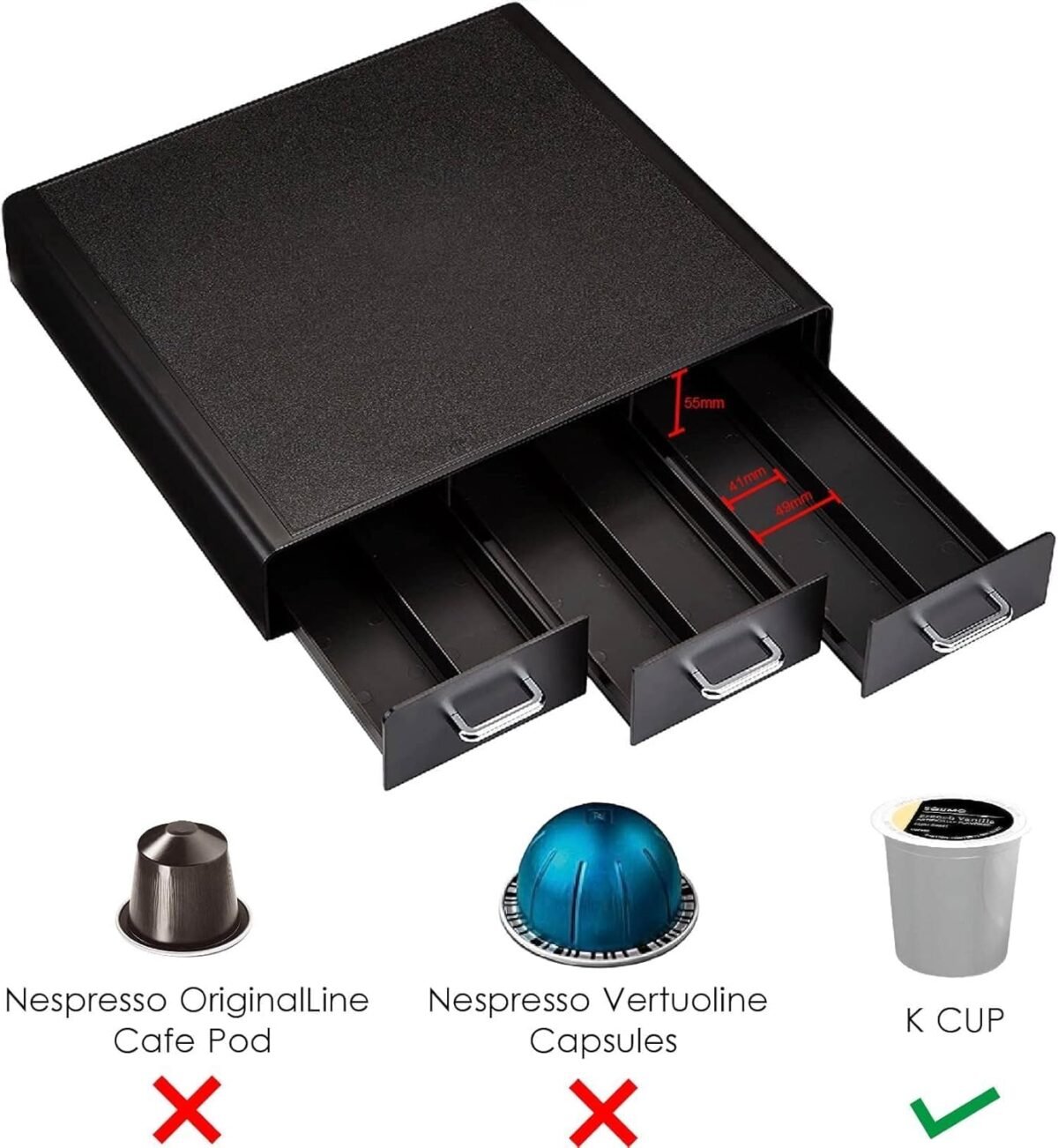 1752589144 amazon basics coffee pod storage organizer drawer for k cup pods 36 pod capacity black.jpg