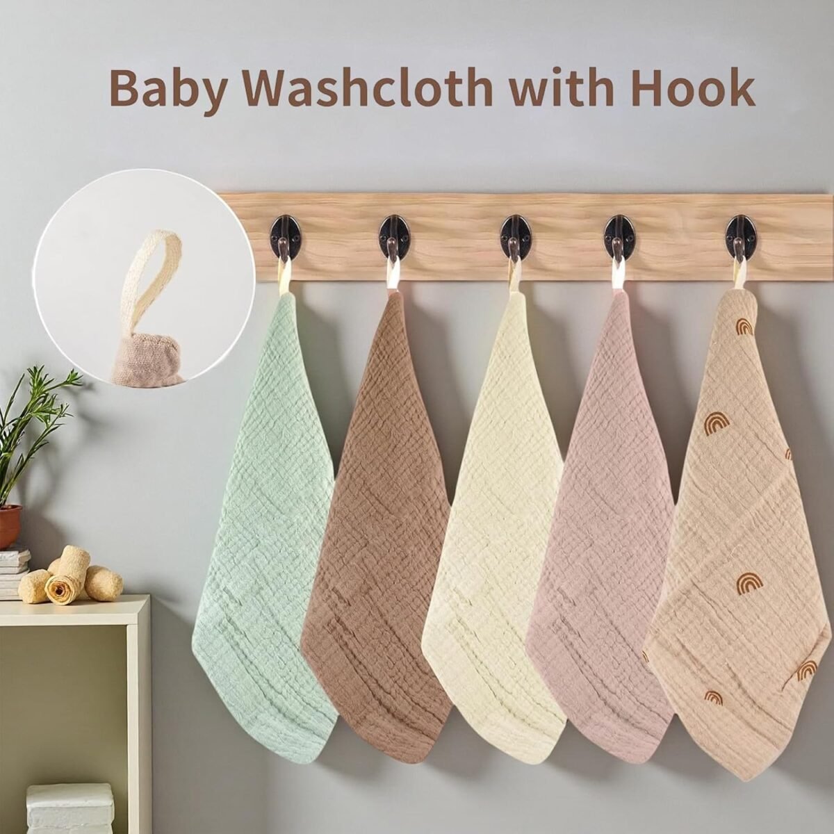 1752606552 5 pack baby muslin washcloths100 cotton wash cloth set for baby face body comfy and soft for newborn infants kids girls and boysbest gift for newborn baby.jpg