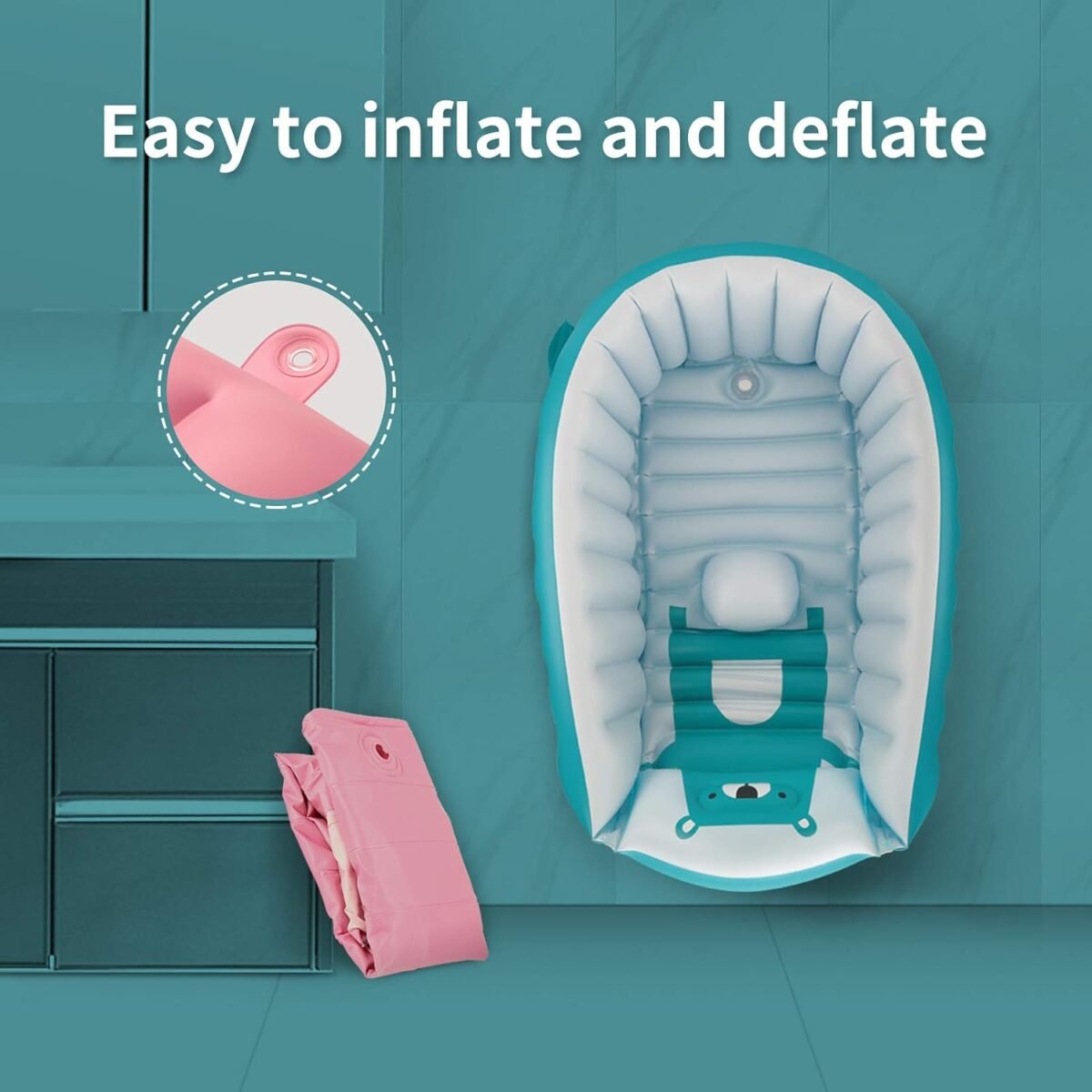 1752606722 swimbobo inflatable baby bath tub portable foldable travel mini swimming pool helps infants to toddler tub blue.jpg