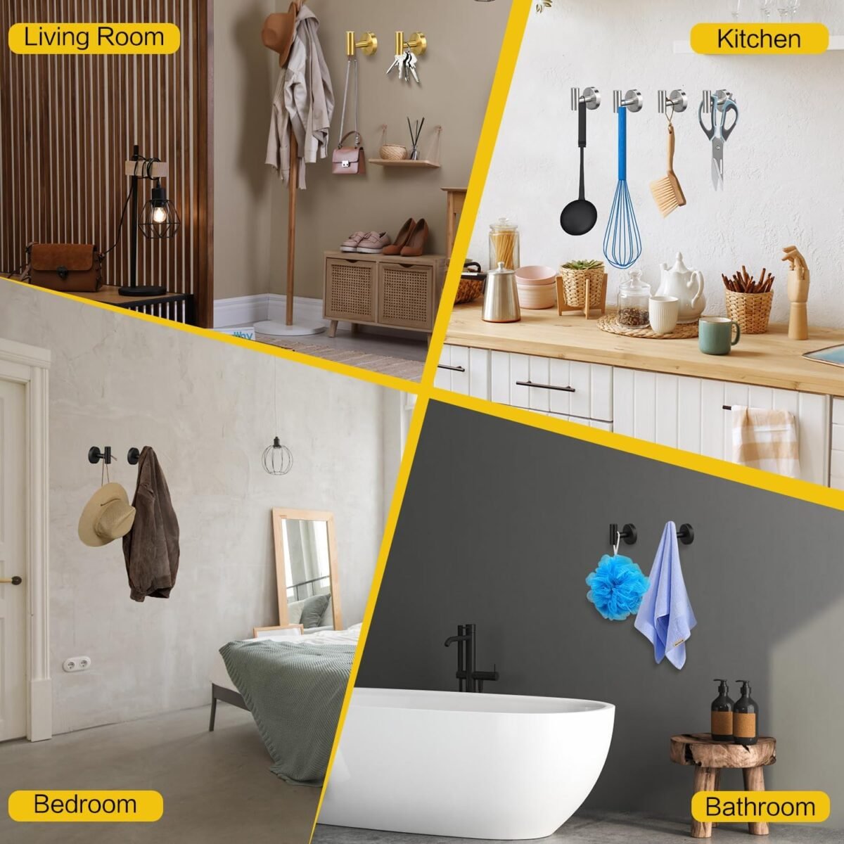1752609073 248 pack towel hooks robe hook bathroom coat hook wall mounted sus304 stainless steel bathroom hooks towel hook for bedroom kitchen hotel office2 pack brushed nickel.jpg