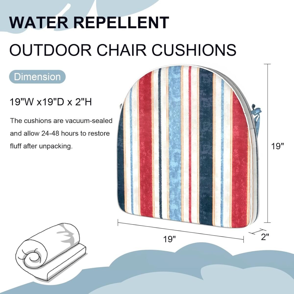 1752611595 set of 4 outdoor chair cushions 19x19x2water repellent dining seat cushion with ties and removable covers chair cushions for indoor and patio furniture stripe red blue.jpg