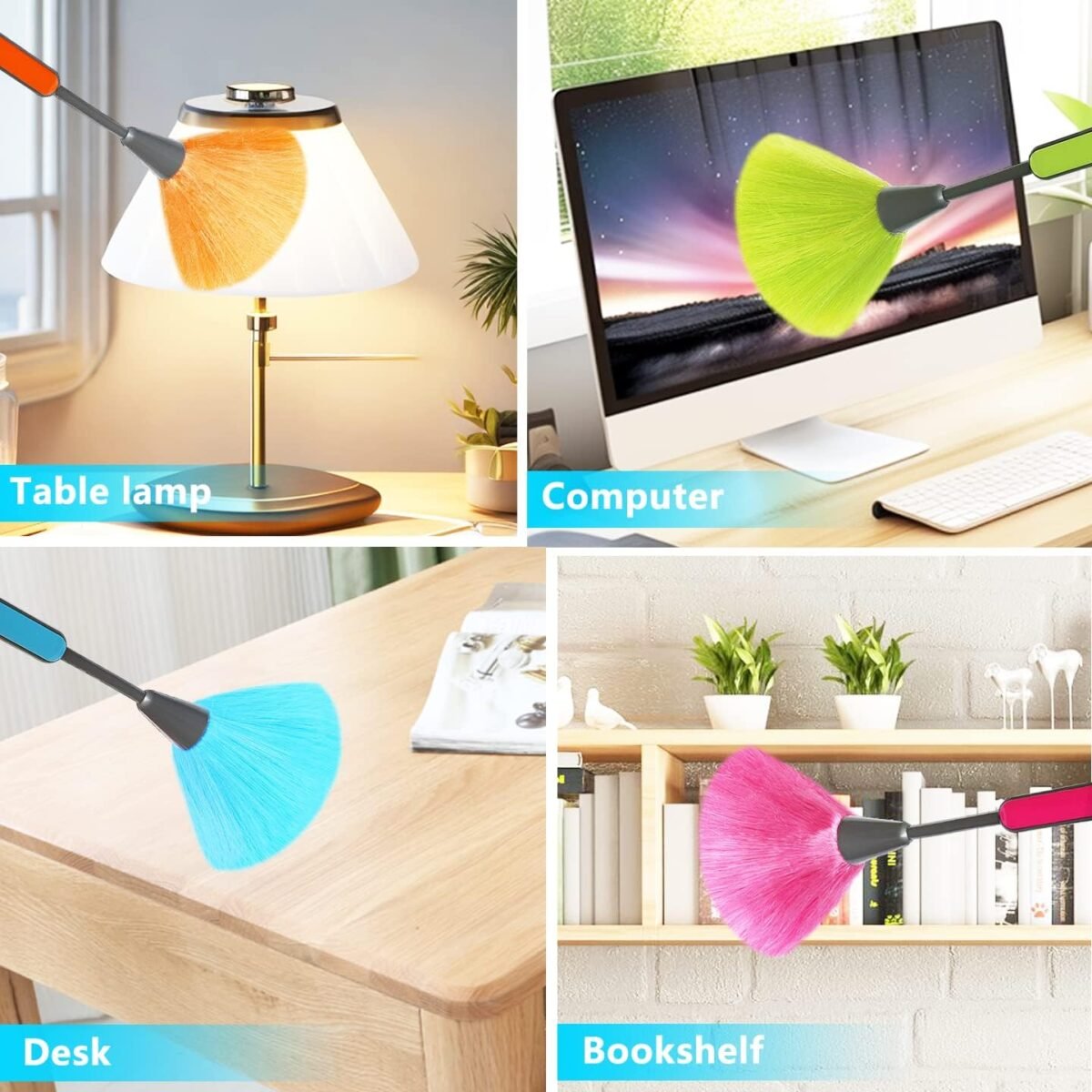 1752611712 4 pack 10 small microfiber duster delicate fluffy microfiber feather duster perfect for cleaning laptop keyboard computer screen books photo frames table.jpg