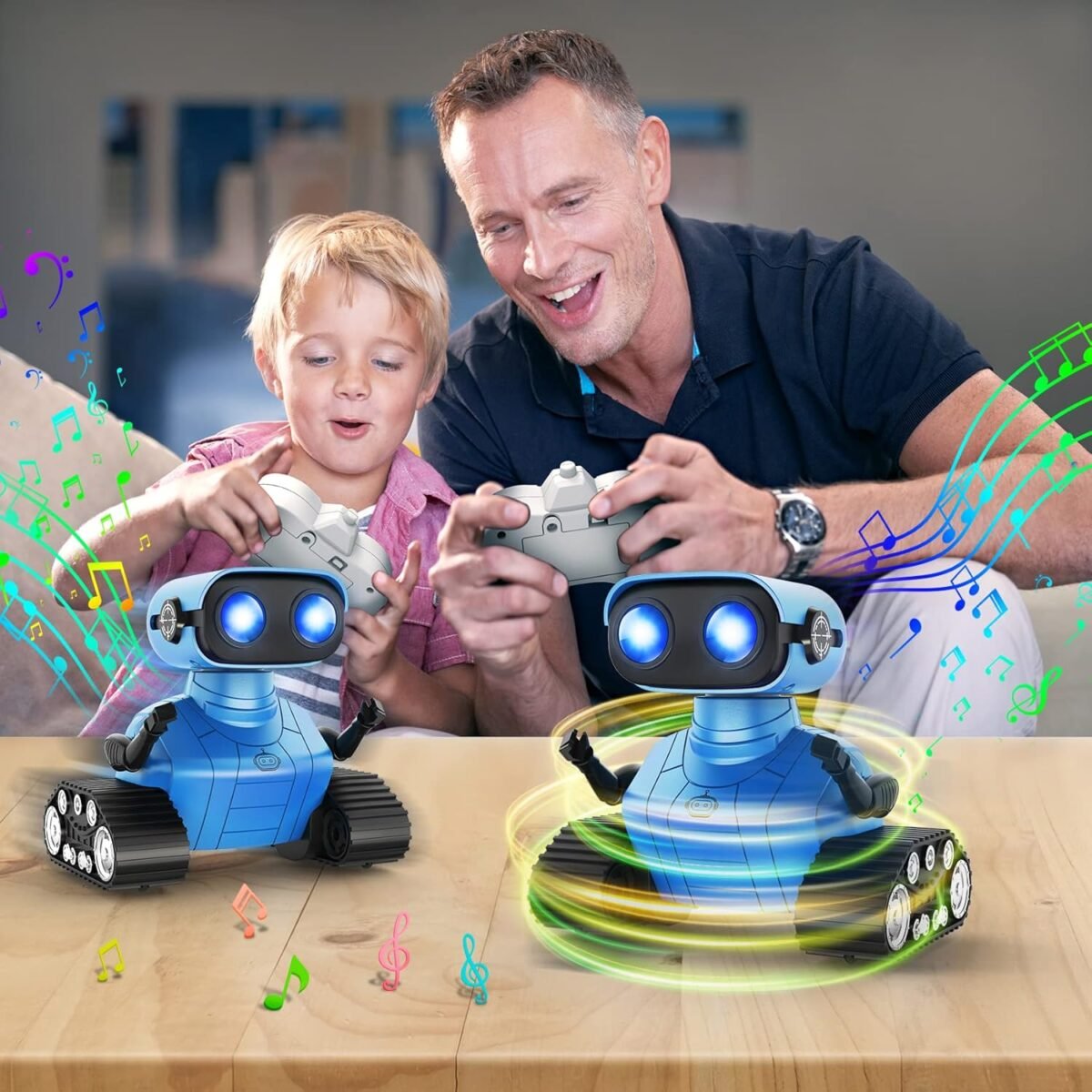 1752622941 hamourd robot toys for boys girls rechargeable remote control emo robots with auto demonstration flexible head arms dance moves music shining led eyes for 5 years old kids.jpg