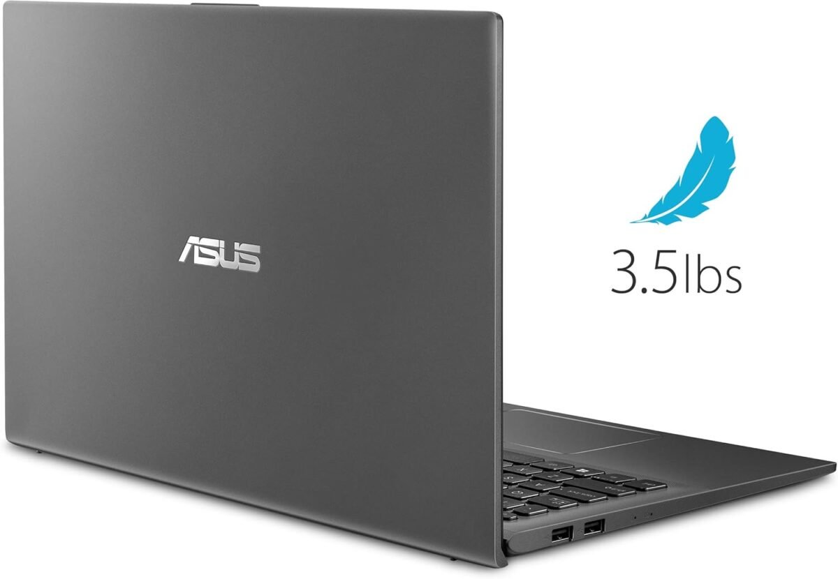 1752637375 asus vivobook 15 thin and light laptop 15.6 fhd display intel i3 1005g1 cpu 8gb ram 128gb ssd backlit keyboard fingerprint windows 10 home in s mode slate gray f512ja as34.jpg