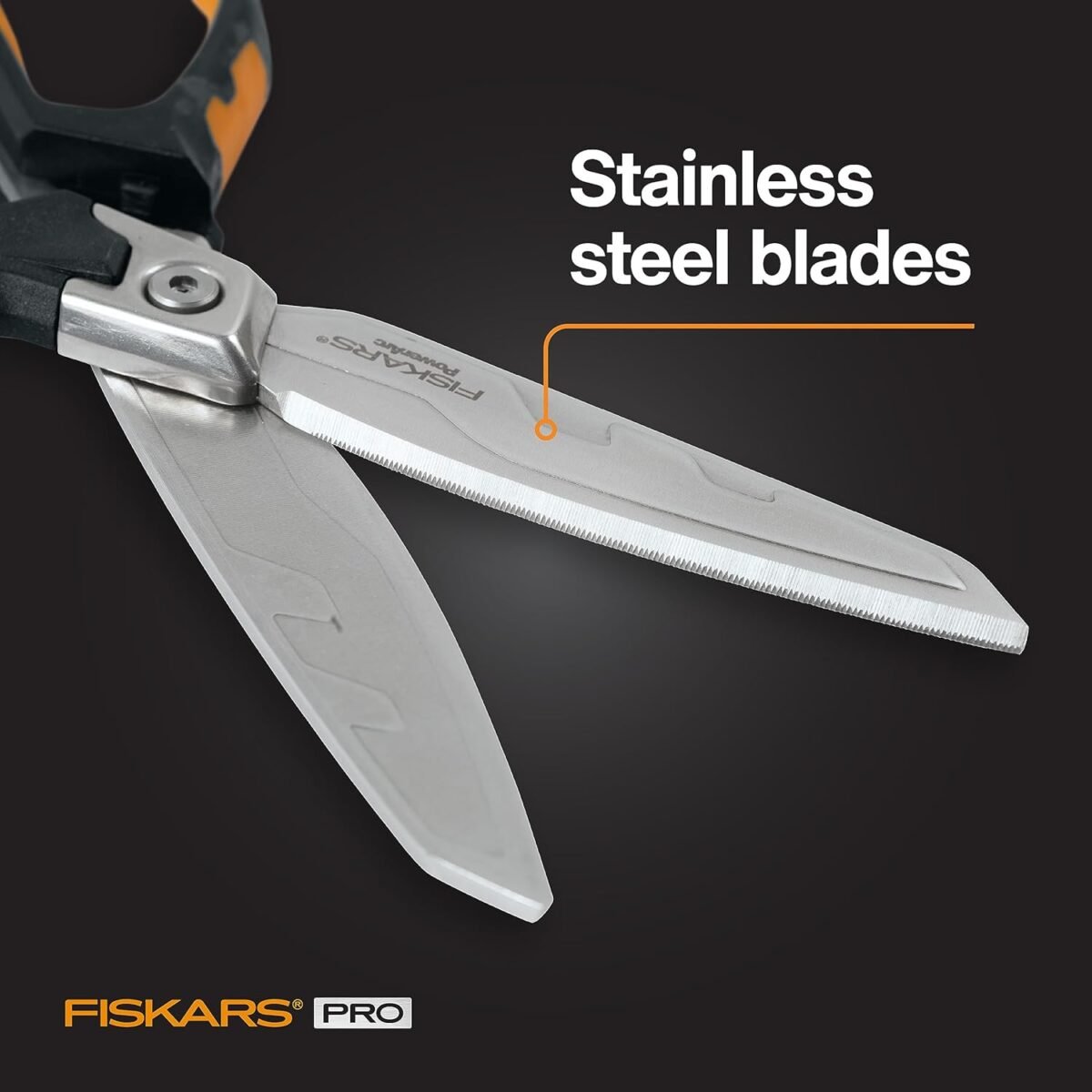 1752637863 fiskars pro powerarc shop shears heavy duty stainless steal scissor industrial grade tool for building and construction 10 in orangeblack.jpg