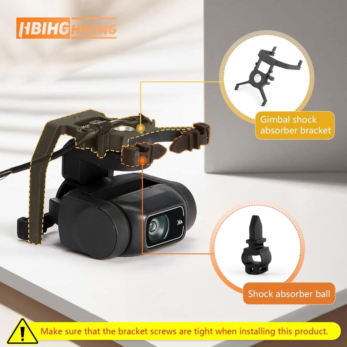 1752644921 replacement for dji mini 2 gimbal camera shock absorber bracket with shock absorber ball for dji mini mavicse2 se4k damper rubber gimbal mounts accessories parts.jpg