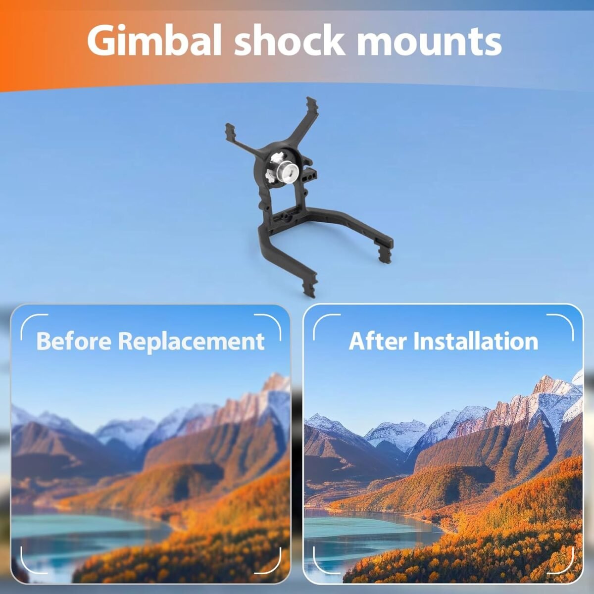 1752644924 replacement for dji mini 2 gimbal camera shock absorber bracket with shock absorber ball for dji mini mavicse2 se4k damper rubber gimbal mounts accessories parts.jpg