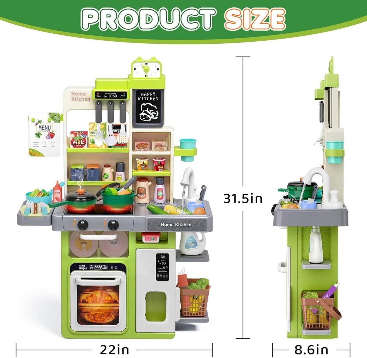 1752649229 kids play kitchen set toddler kitchen playset with sound light cooking stove with steam play sink play food toy and kitchen accessories kitchen toy for kids girls boys 1 3.jpg