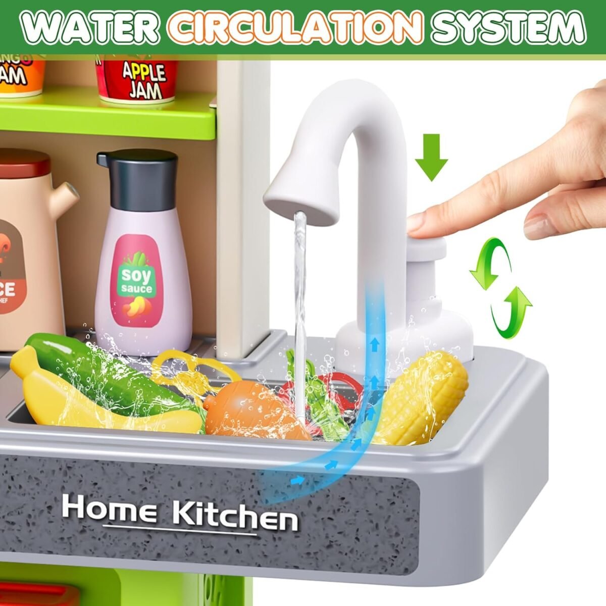 1752649234 kids play kitchen set toddler kitchen playset with sound light cooking stove with steam play sink play food toy and kitchen accessories kitchen toy for kids girls boys 1 3.jpg