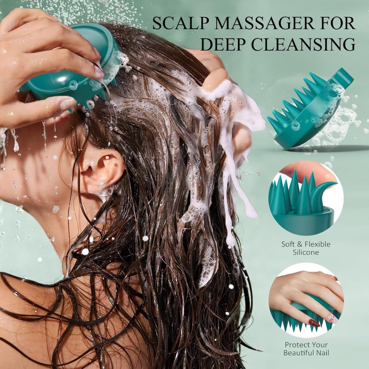 1752649619 scalp scrub rosemary scalp exfoliator scrub shampoo 2 in 1 scalp treatment with mint oil hair treatment to clarify and remove build up with silicone scalp massager 10.6oz300g.jpg