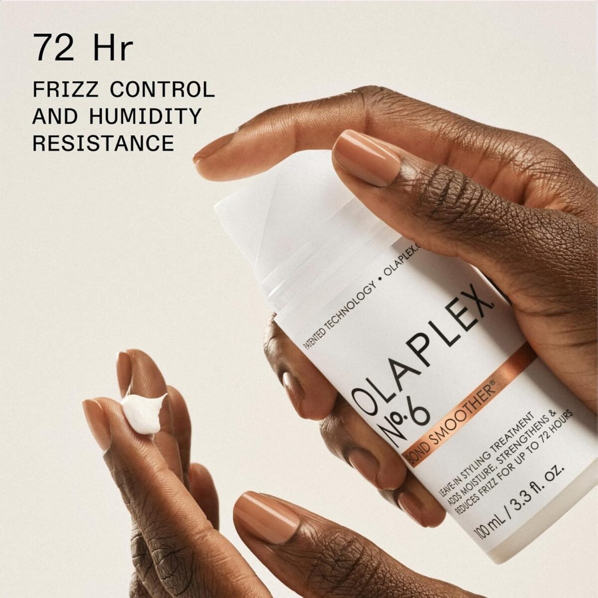 1752654395 olaplex no. 6 bond smoother leave in styling hair cream treatment smooths conditions strengthens frizz control for up to 72 hours for all hair types 3.3 fl oz.jpg