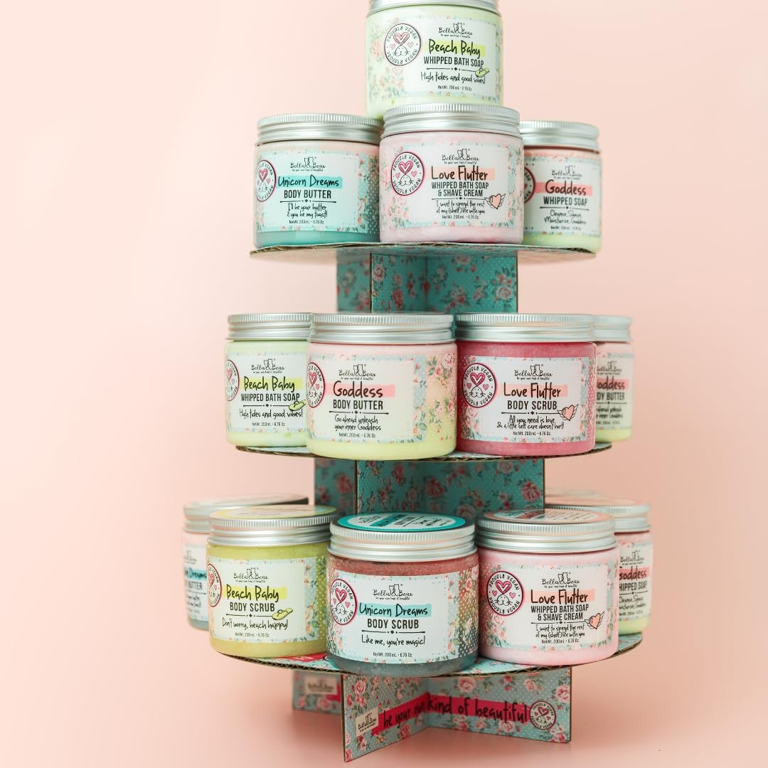 1752657555 bella bear unicorn dreams body butter skin care vegan cruelty free nourishing butter cream hydrating moisturizing skincare all skin types mango pineapple with a hint of vanilla.jpg