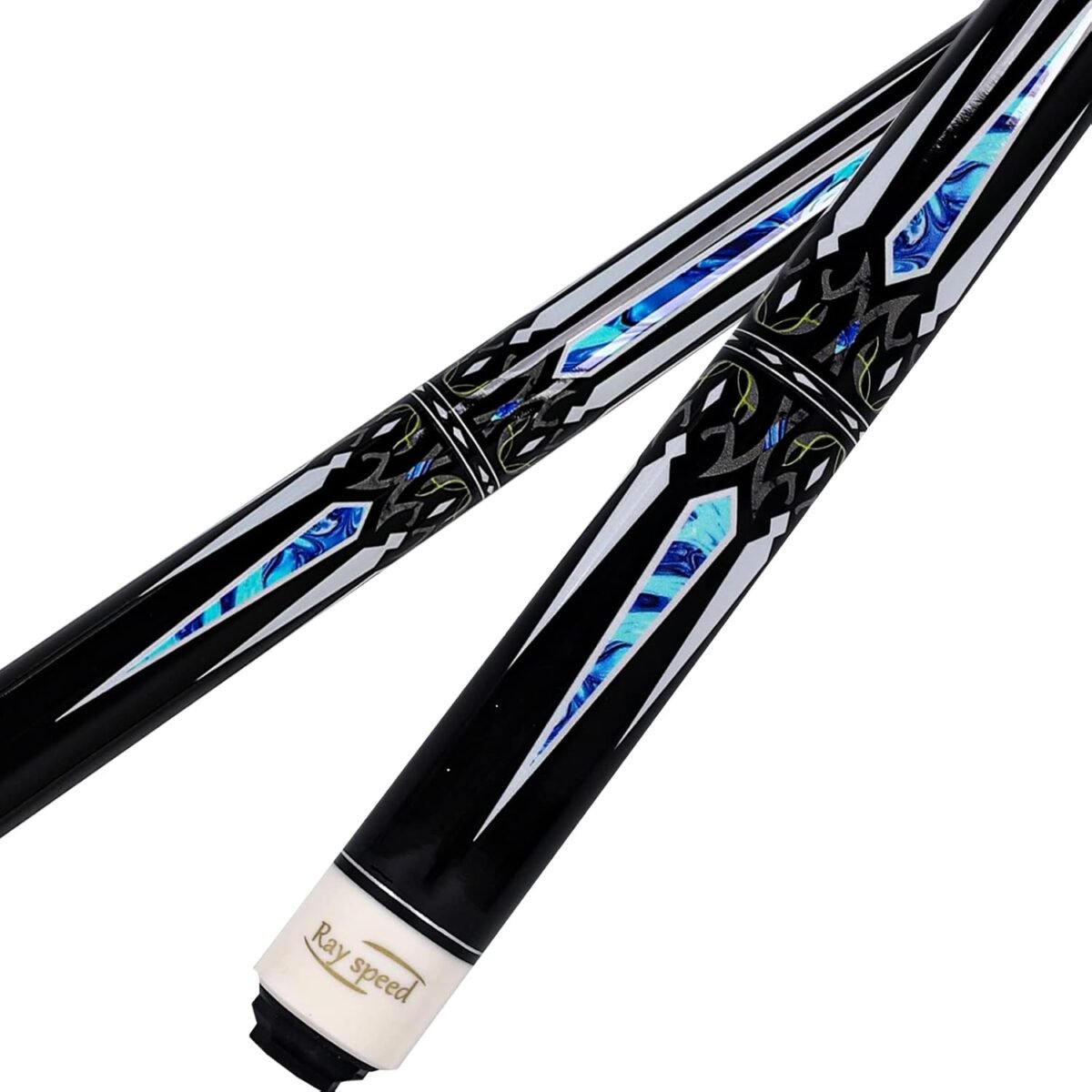 Pool Cue Stick with Hard Case Hardwood Canadian Maple Professional Billiard Pool Stick 58" 2-Pieces 19/20oz Pool Stick Set - Image 3