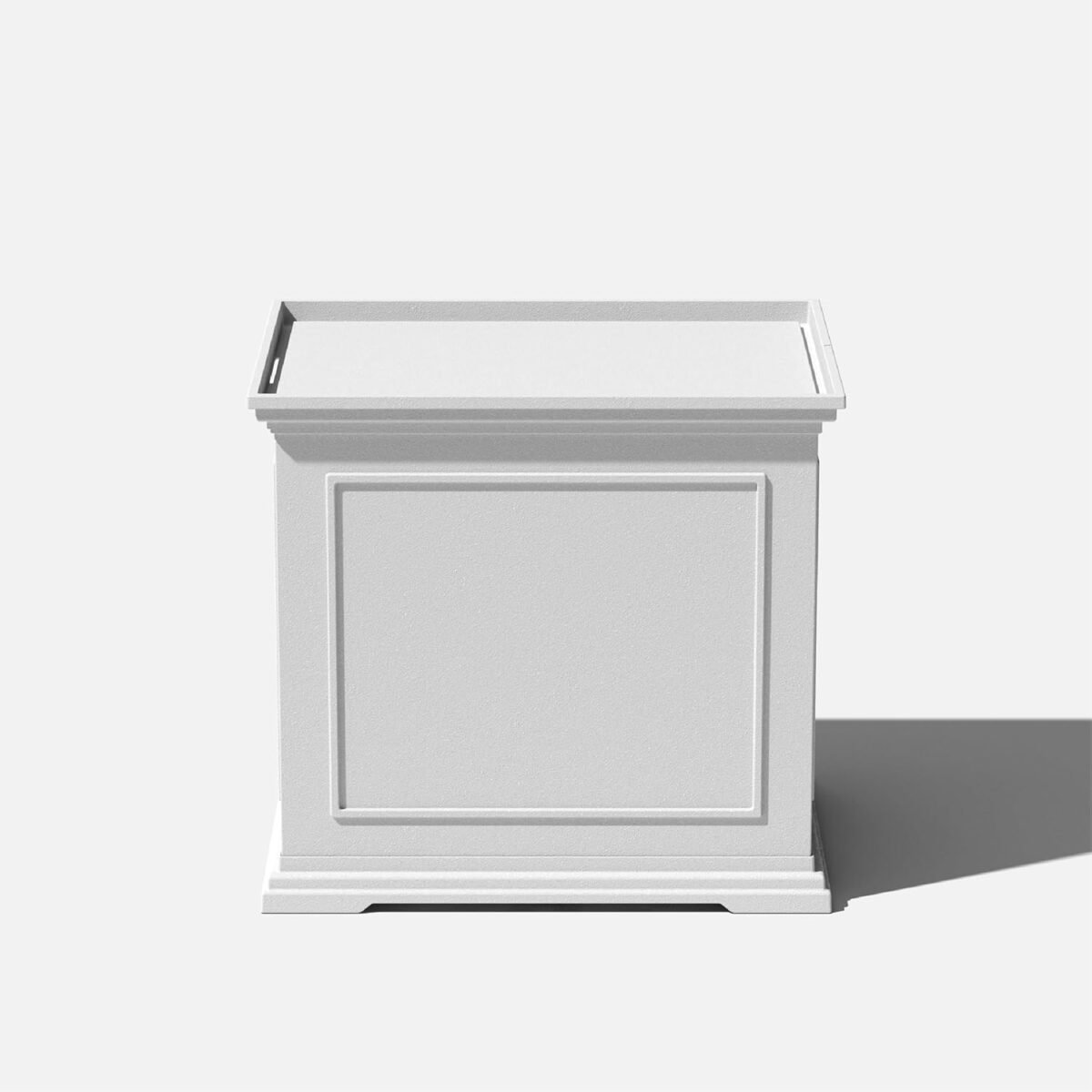 Veradek Brixton Tray Table - 2-in-1 Outdoor Side Table with Storage and Tray for Patio/Porch | Durable All-Weather Resistant | Classic & Functional - Image 10