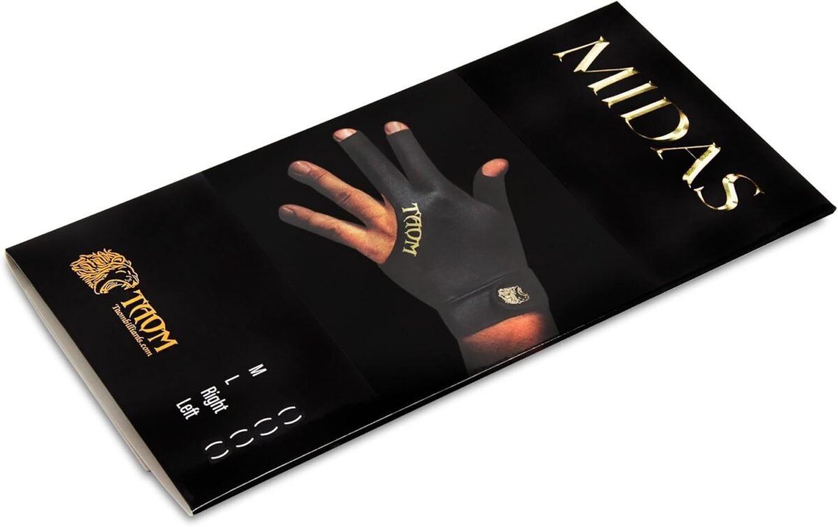 TAOM Midas Billiard Pool CUE Glove - for Left or Right Hand - Image 5