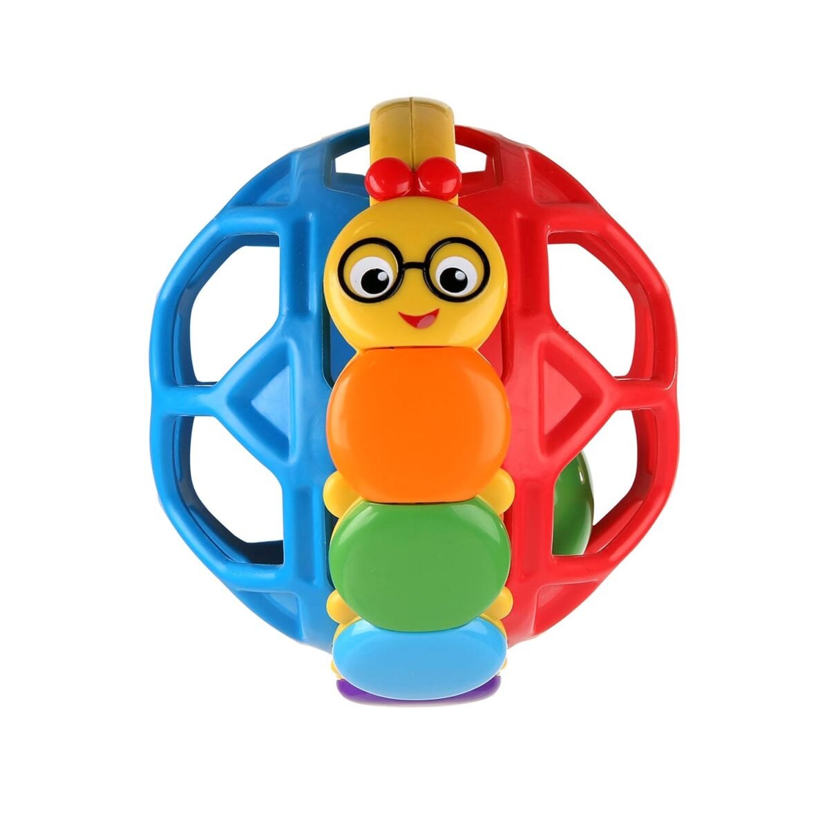 Baby Einstein Cal Bendy Ball Rattle Toy, Ages 3 months + - Image 12