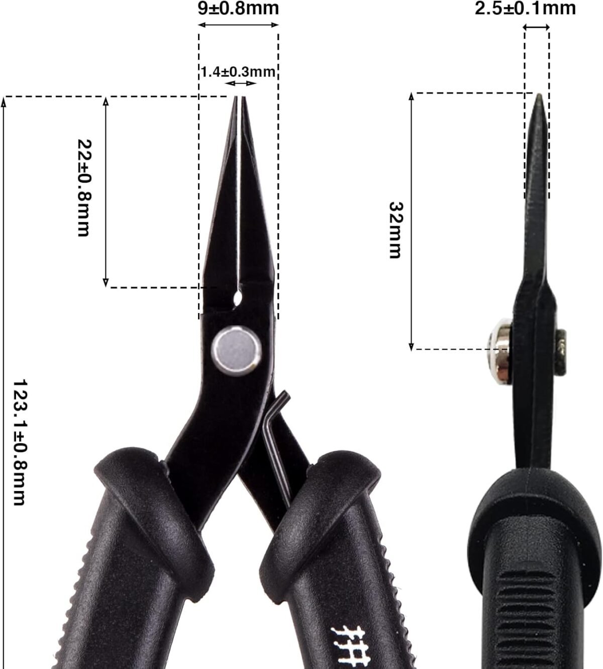 Piececool DIY Tools Set for Metal Earth Model Kits, 2pcs/set Professional Clipper and Needle Nose Pliers for Metal Puzzles Assembling Cutting and Bending Tools Kit - Image 5
