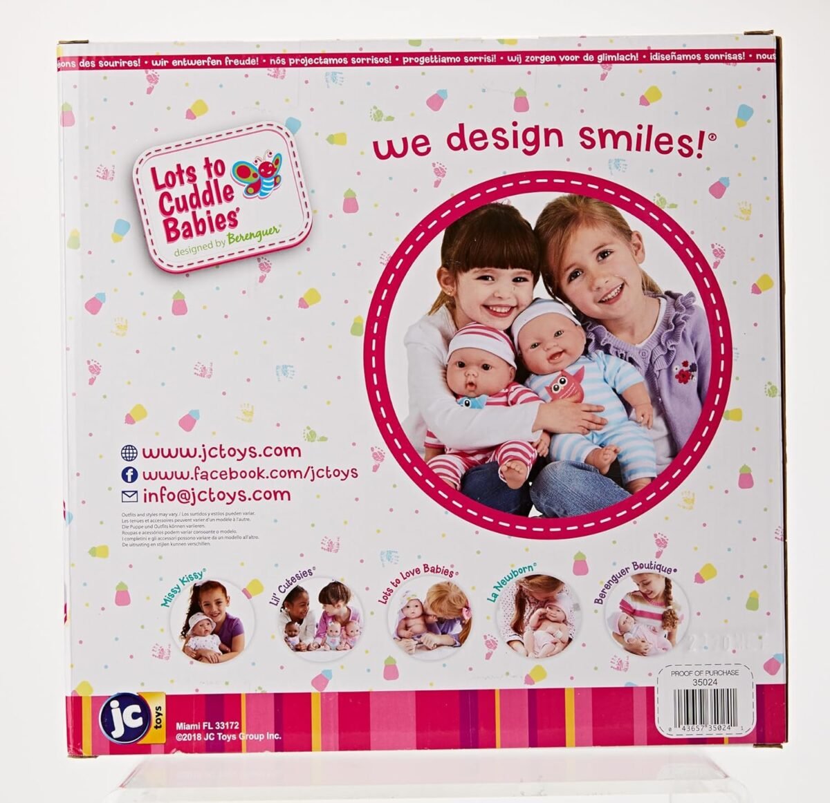JC Toys Twins 13" Realistic Soft Body Baby Dolls Berenguer Boutique | Twins Gift Set with Removable Outfits and Accessories | Pink and Blue | Caucasian | Ages 2+ - Image 11