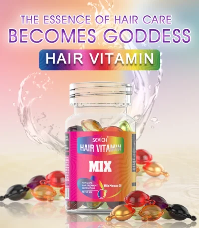 Sevich Mix Hair Vitamin Capsule Hair Treatment Oil Repair Damaged Smooth Hair Care Serum Nourishing Keratin Complex Oil