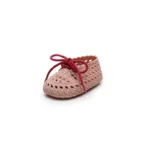 Soft First Walkers Baby Shoes Fashion Weaving for Baby Girl Shoe Washed Trendy Boy Shoe Simple Kid Casual Shoes Zapatos Bebé