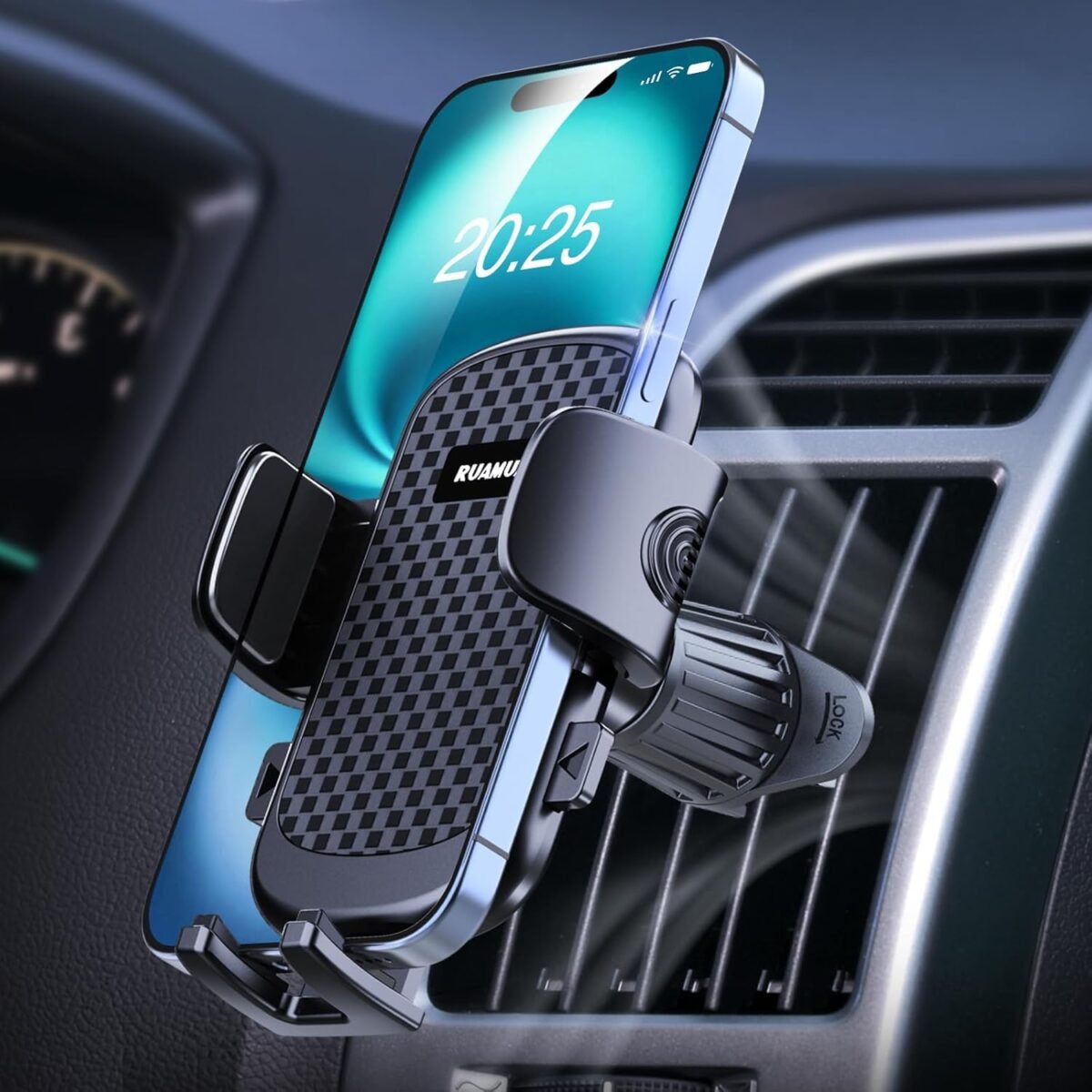 2025 new car phone holder for horizontalvertical vent upgraded metal hook clip wider clamp fit thicker caseuniversal cellphone stand car mount cradle for iphone 16 pro max 15 14 13 se android.jpg