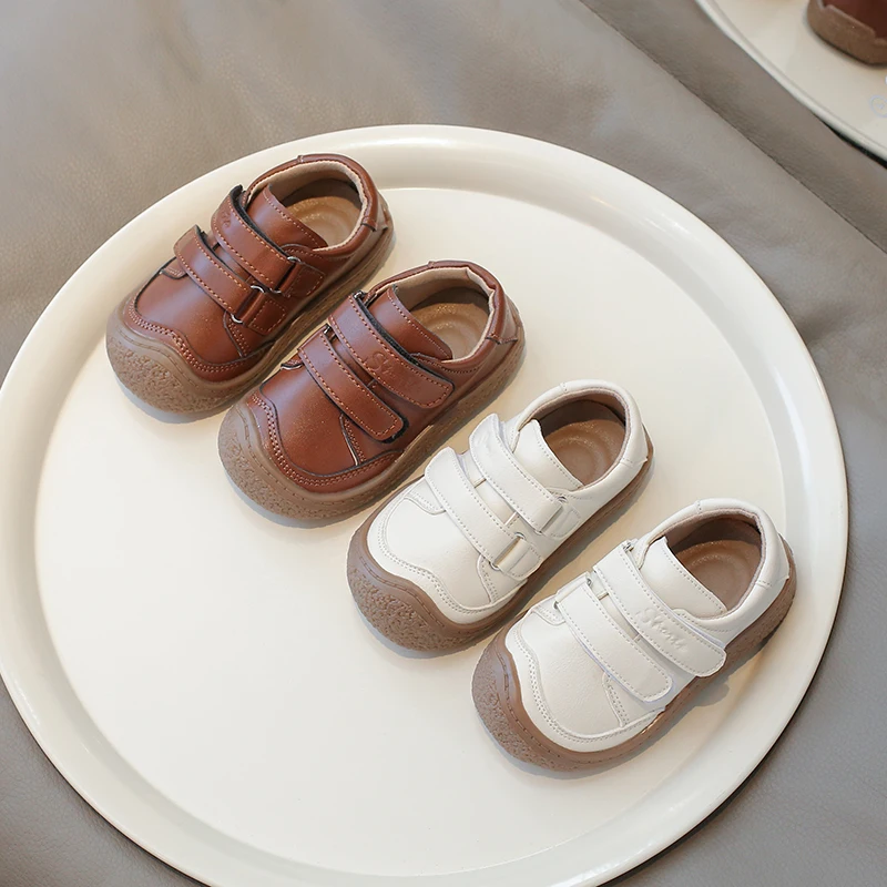 Baby Shoes Spring and Autumn New 1 to 2 Year Old Infant Walking Soft Sole Infant Shoes Children's Board Shoes Boys' Sports 1