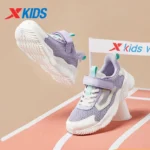 Xtep Teenager’s Sports Shoes 2025 New Summer Durable Shoes Anti-slip Lightweight Girl’s Soft Sole Sneaker 675214119481