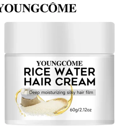 Rice Professional Hair Mask, Professional Hair Care Deep Conditioning for all hair types,  Nourishes hair for beautiful hair