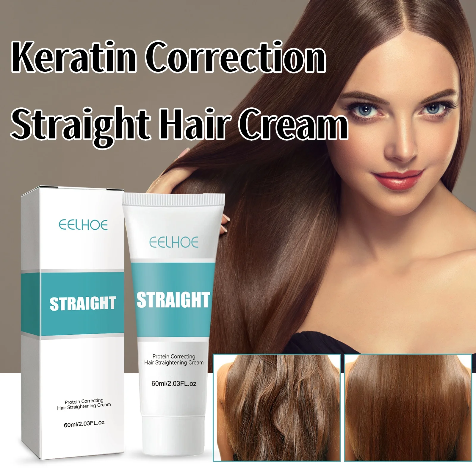 Keratin Correction Straight Hair Cream Repair Damag Hair Improve Hair Quality Soften Hair Prevent Dry Frizzy Hair Care Product Keratin Correction Straight Hair Cream Repair Damag Hair Improve Hair Quality Soften Hair Prevent Dry Frizzy Hair Care Product