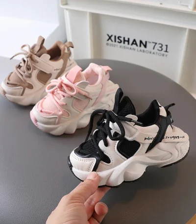 Fashion Children Sneakers Spring Autumn Causal Kid Running Walking Shoes Versatile Girls Boys Shoes 1