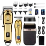 Kemei KM-2628 KM-678 KM-2024 Professional Electric Hair Clippers Beard Clipper Rechargeable Men’s Shaver Hair Trimmer Kit Men