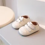 New Baby Shoes Microfiber Leather Toddler Boys Barefoot Shoe Star Soft Sole Girls Outdoor Tennis Fashion Kids Sneakers 0-5 Year
