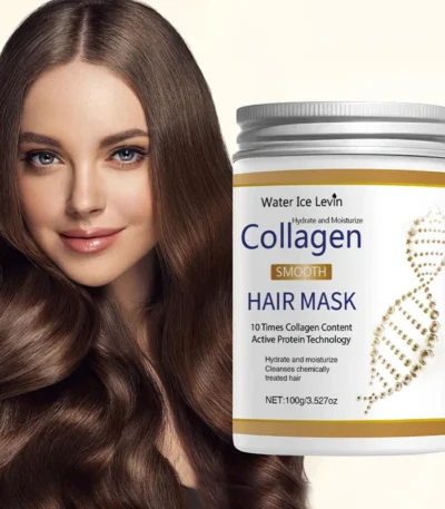 Unisex Keratin Hair Mask, Collagen and Coconut Oil – Deep Care Cream for Long Hair, Moisturizing, Suitable for Dry/Damaged Hair, Suitable for All Types