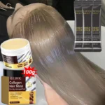 Collagen Keratin Hair Care Mask Treatment Dry Damaged Hair Revitalize Hair Straighten Soft Smooth Moisturize Hair Care Products