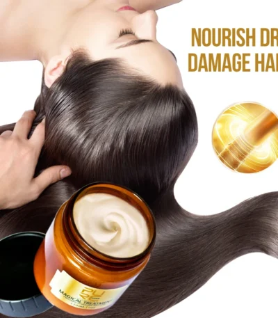 PURC 5 Seconds Magical Treatment Hair Mask Smoothing Repairs Damage Keratin Hair & Scalp Treatment Hair Care