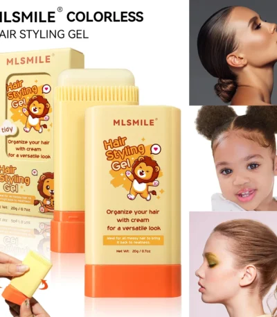 20g Hair Wax Stick Comb Teeth Hair Styling Cream Anti-Frizz for Men Women Children Edge Curly Hair Styling Product 1