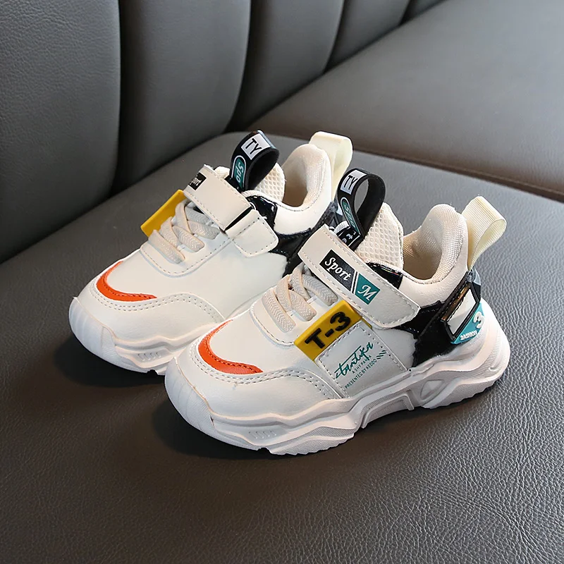 Artificial leather comfortable fashion baby sneakers shoes autumn winter boys and girls sports toddler sneakers shoes for baby 1